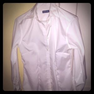 Super sharp white blouse